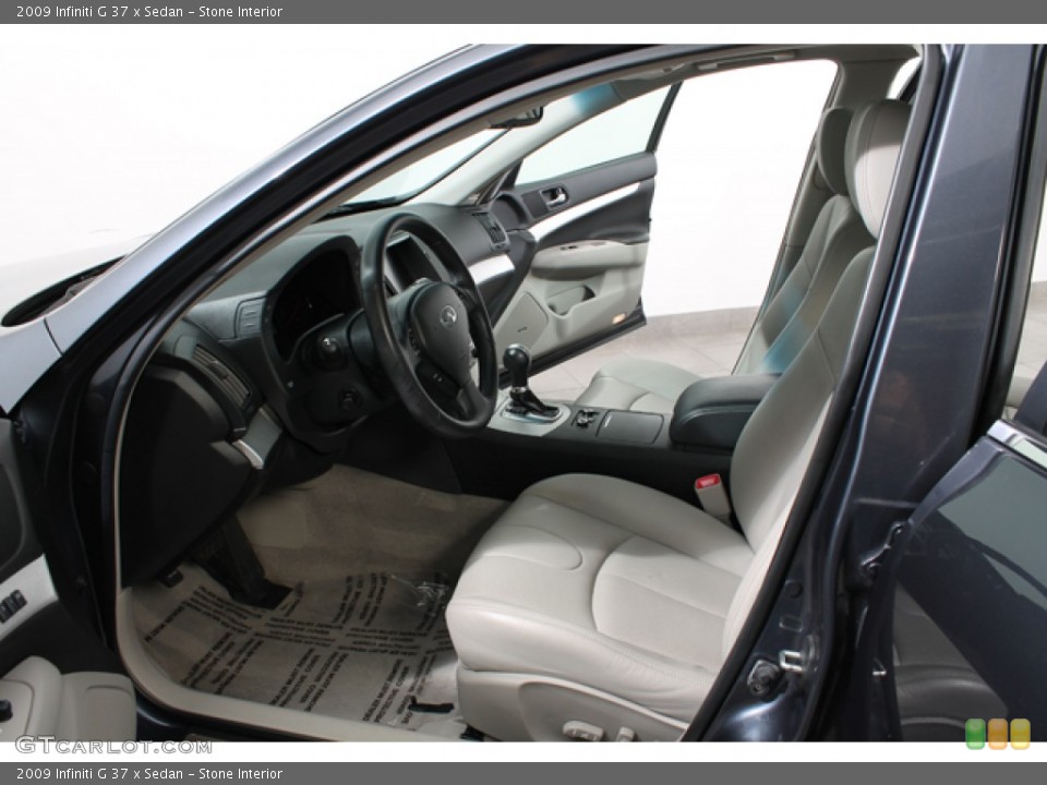Stone Interior Photo for the 2009 Infiniti G 37 x Sedan #71309065