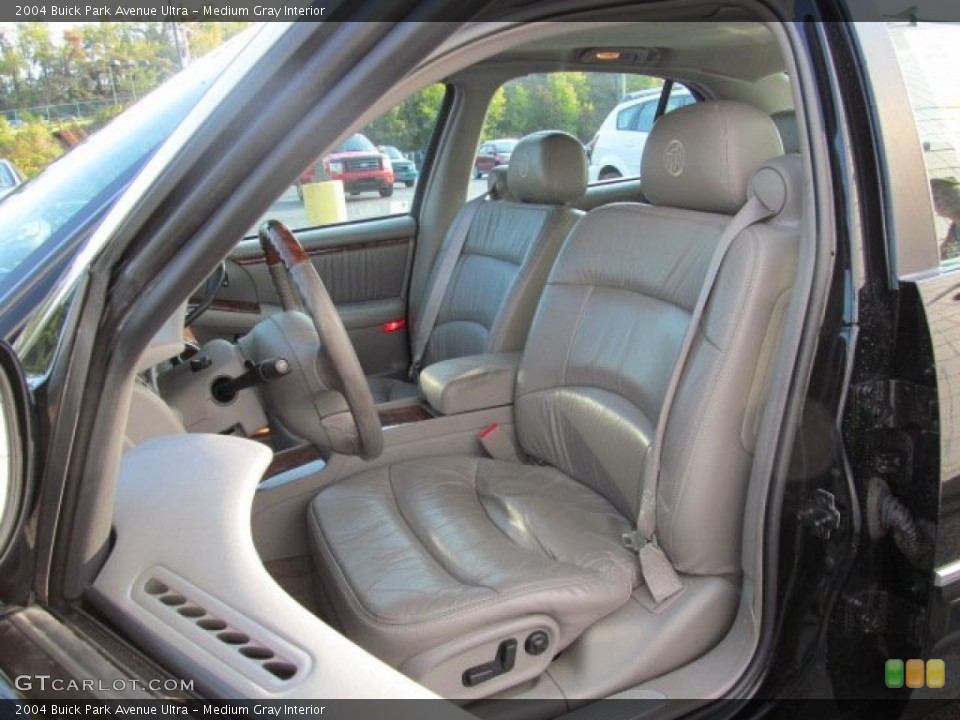 Medium Gray Interior Front Seat for the 2004 Buick Park Avenue Ultra #71310565