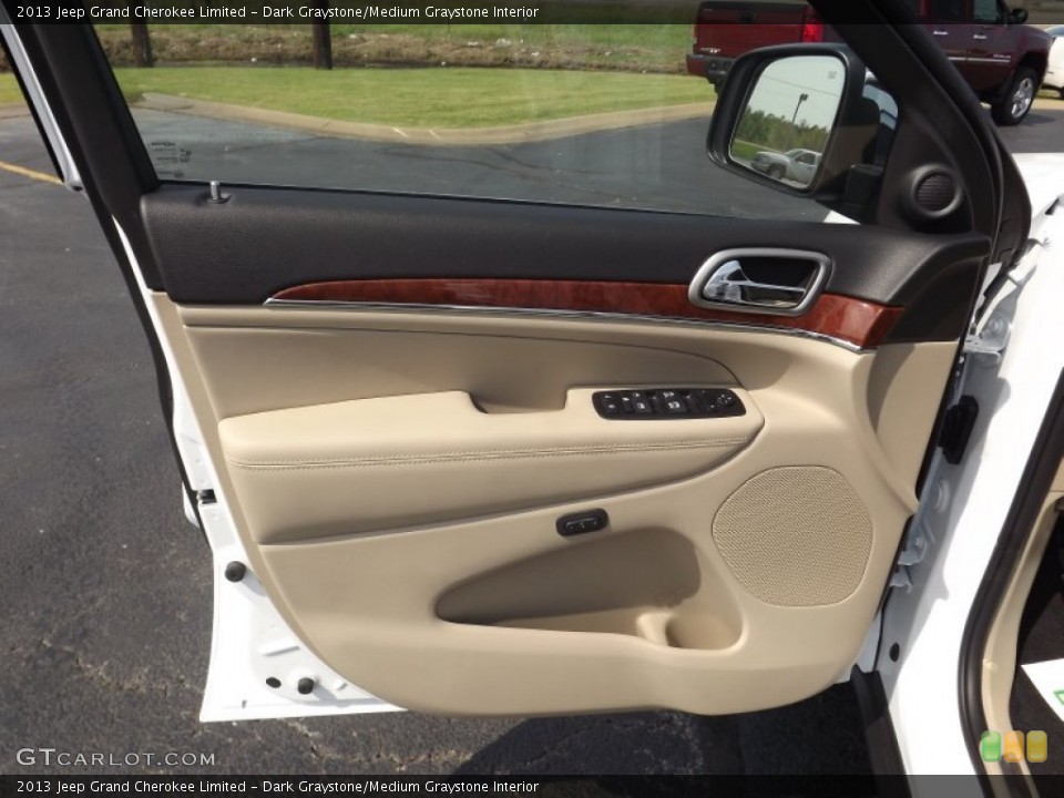 Dark Graystone/Medium Graystone Interior Door Panel for the 2013 Jeep Grand Cherokee Limited #71310721