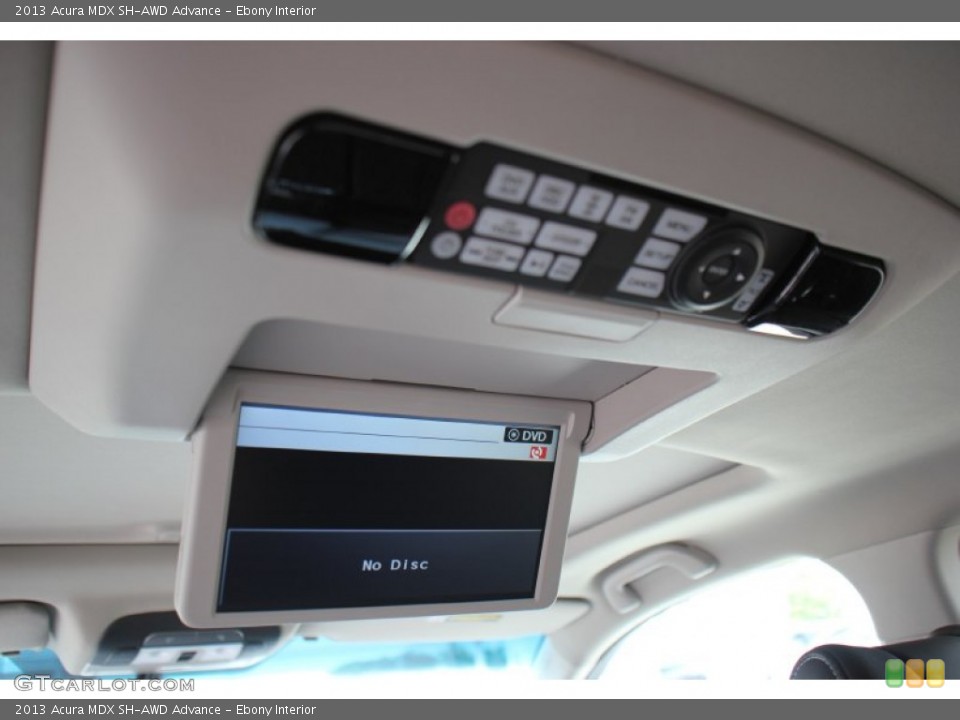 Ebony Interior Controls for the 2013 Acura MDX SH-AWD Advance #71312122