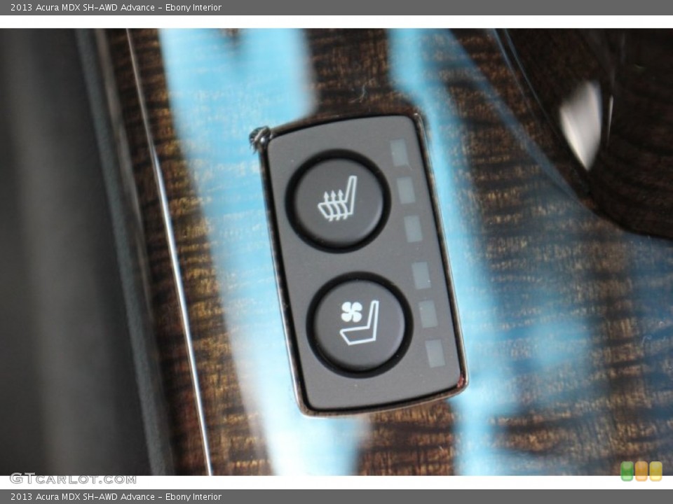 Ebony Interior Controls for the 2013 Acura MDX SH-AWD Advance #71312194
