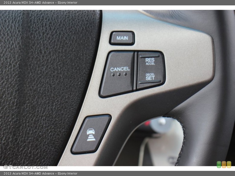 Ebony Interior Controls for the 2013 Acura MDX SH-AWD Advance #71312218