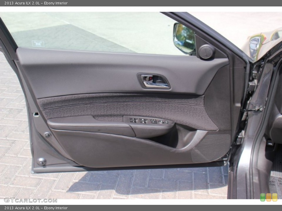 Ebony Interior Door Panel for the 2013 Acura ILX 2.0L #71312650