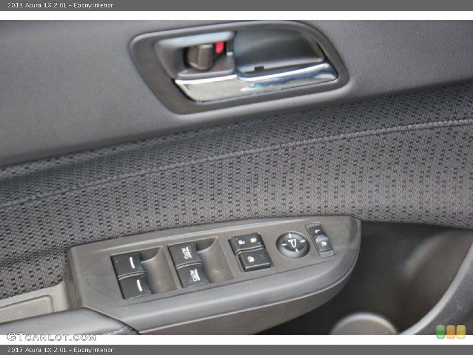 Ebony Interior Controls for the 2013 Acura ILX 2.0L #71312713
