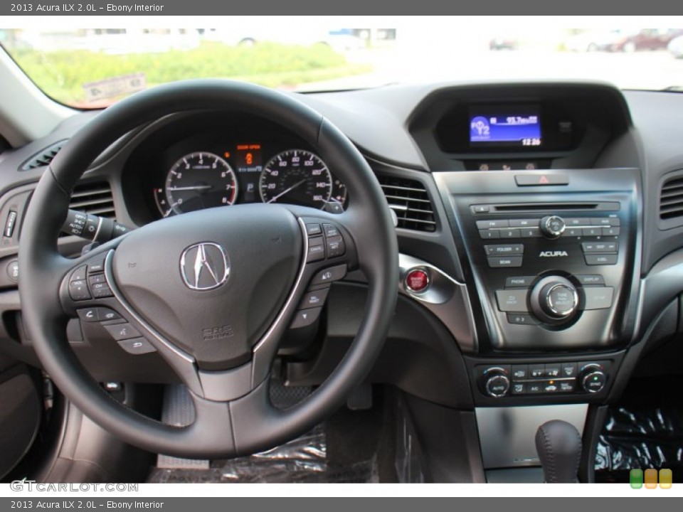 Ebony Interior Dashboard for the 2013 Acura ILX 2.0L #71312722