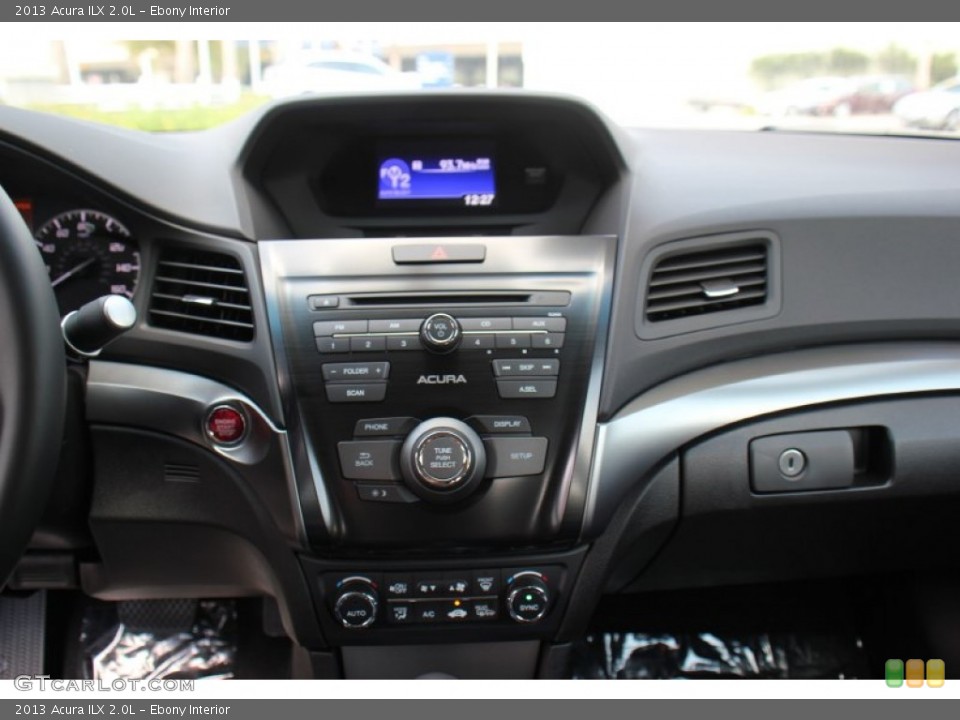 Ebony Interior Controls for the 2013 Acura ILX 2.0L #71312737