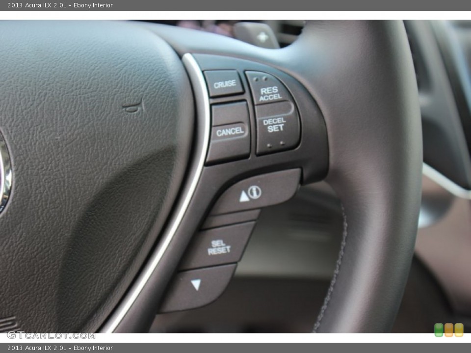 Ebony Interior Controls for the 2013 Acura ILX 2.0L #71312811