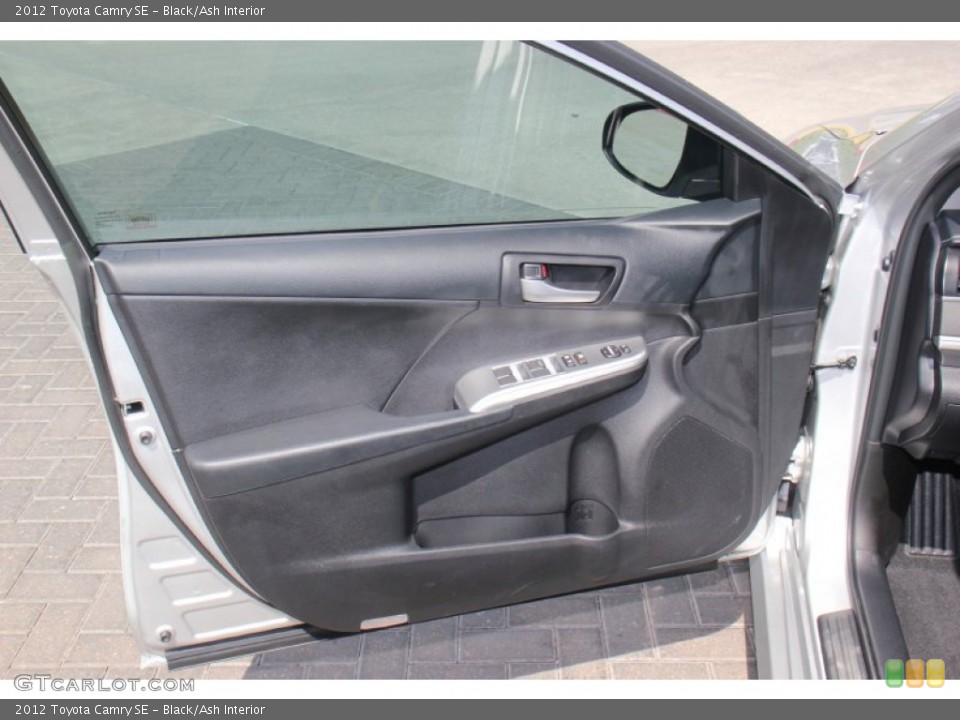 Black/Ash Interior Door Panel for the 2012 Toyota Camry SE #71312911