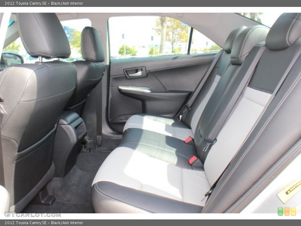 Black/Ash Interior Photo for the 2012 Toyota Camry SE #71312935