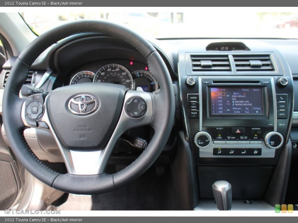 Black/Ash Interior Dashboard for the 2012 Toyota Camry SE #71312983