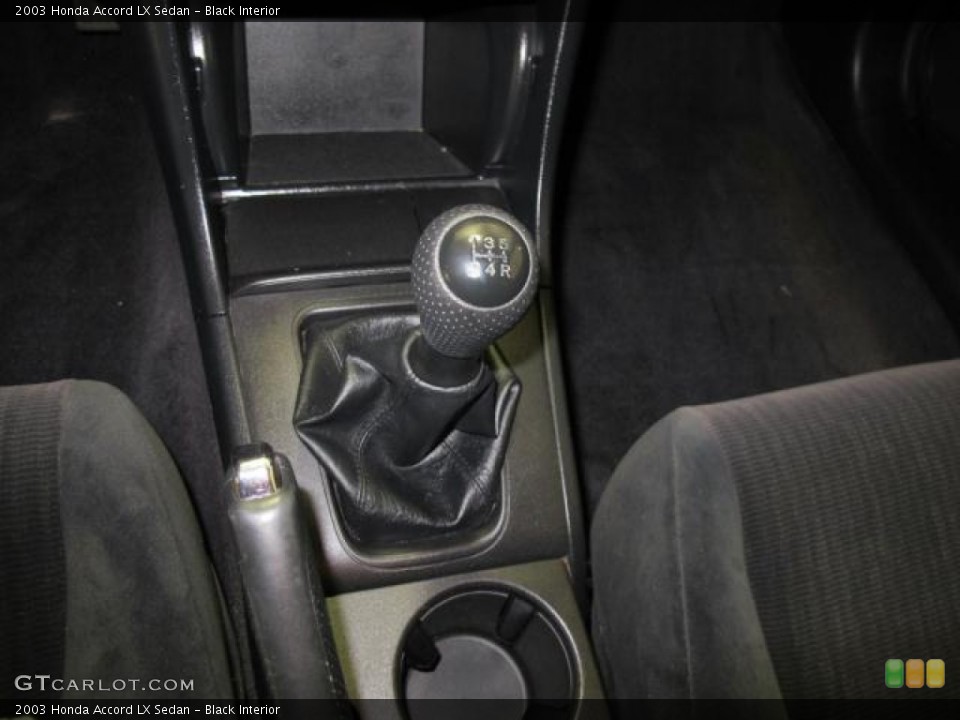 Black Interior Transmission for the 2003 Honda Accord LX Sedan #71314291