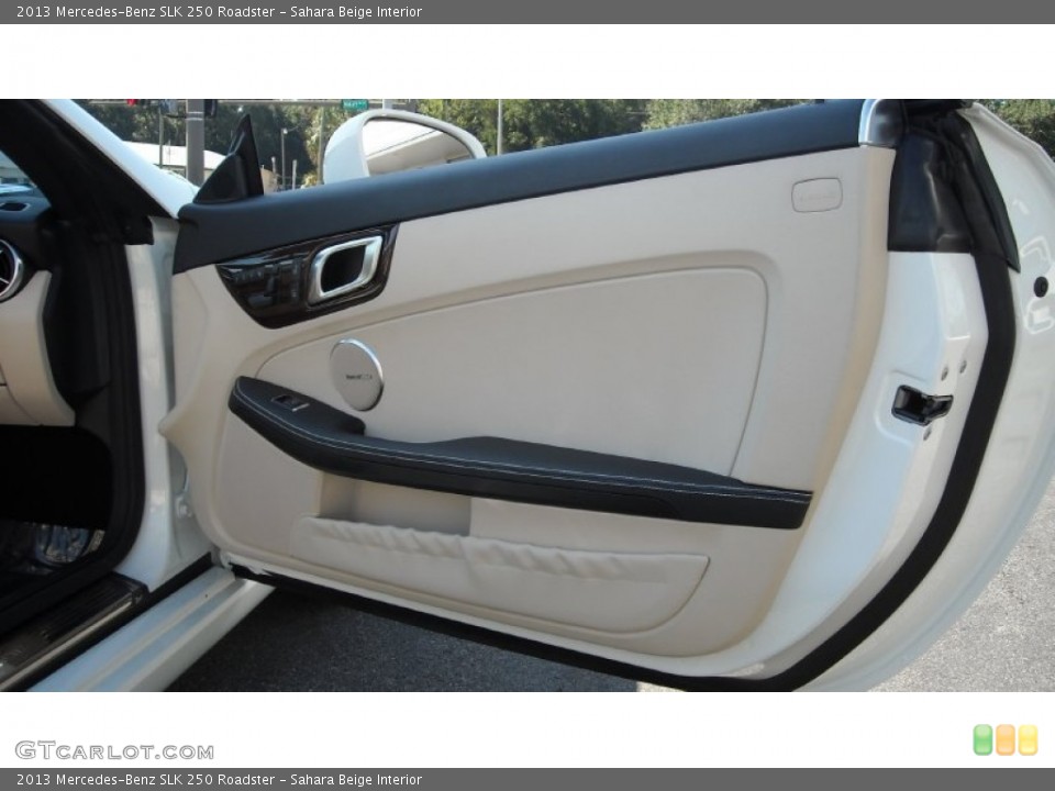 Sahara Beige Interior Door Panel for the 2013 Mercedes-Benz SLK 250 Roadster #71314318