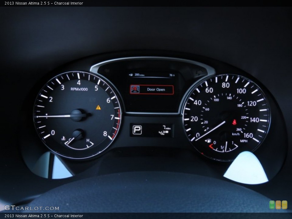 Charcoal Interior Gauges for the 2013 Nissan Altima 2.5 S #71315280