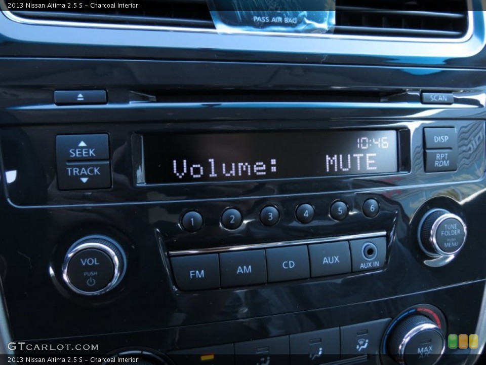 Charcoal Interior Audio System for the 2013 Nissan Altima 2.5 S #71315287