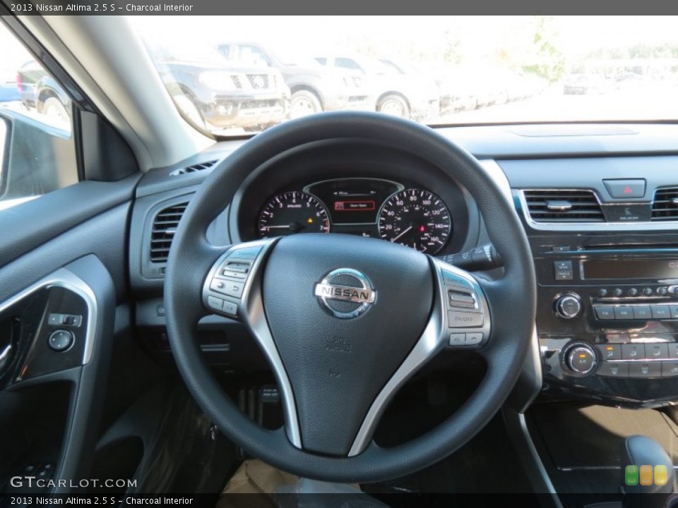Charcoal Interior Steering Wheel for the 2013 Nissan Altima 2.5 S #71315440