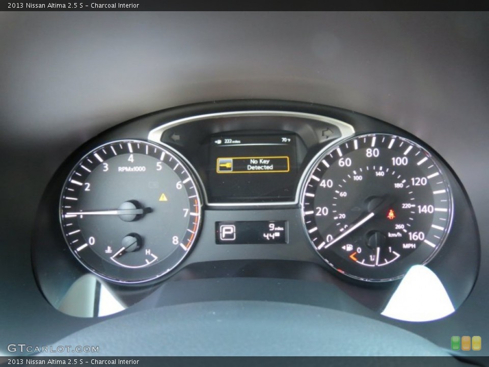 Charcoal Interior Gauges for the 2013 Nissan Altima 2.5 S #71315449