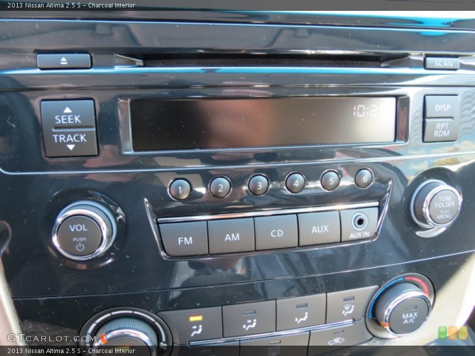 Charcoal Interior Controls for the 2013 Nissan Altima 2.5 S #71315458