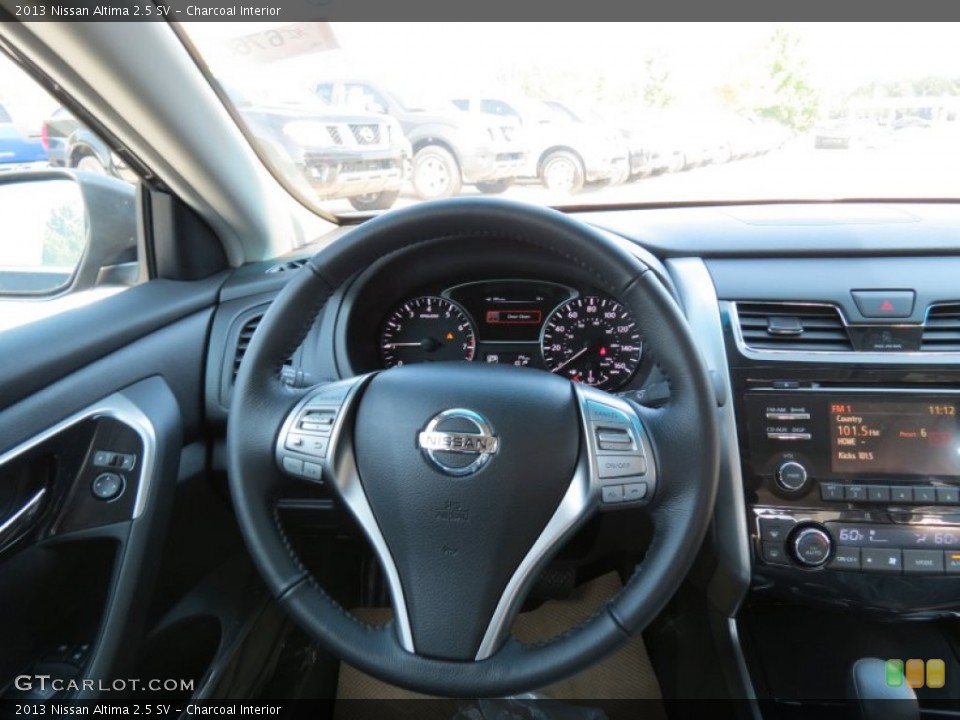 Charcoal Interior Steering Wheel for the 2013 Nissan Altima 2.5 SV #71315603