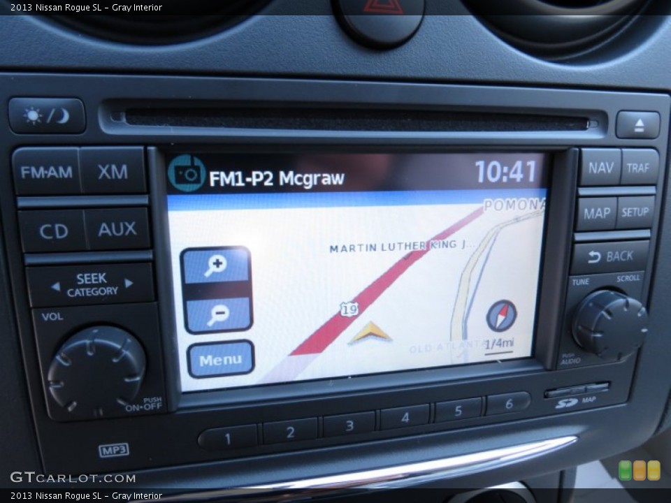 Gray Interior Navigation for the 2013 Nissan Rogue SL #71316443