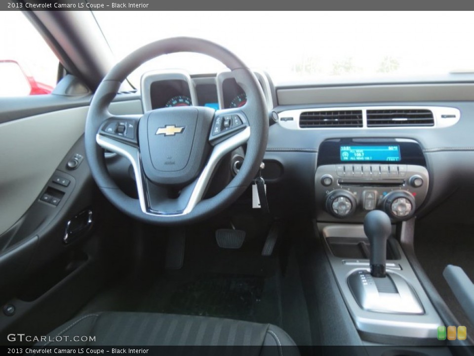 Black Interior Dashboard for the 2013 Chevrolet Camaro LS Coupe #71317986
