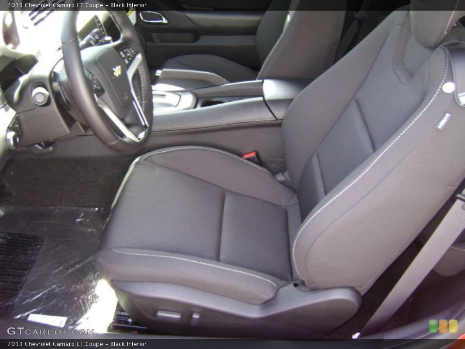 Black Interior Front Seat for the 2013 Chevrolet Camaro LT Coupe #71318035