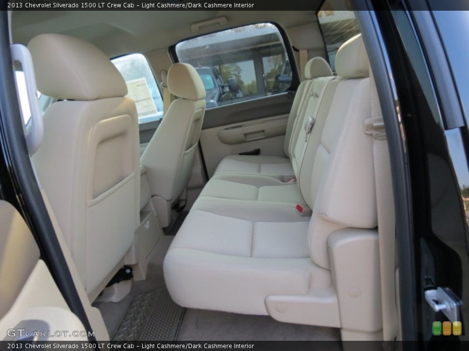 Light Cashmere/Dark Cashmere Interior Photo for the 2013 Chevrolet Silverado 1500 LT Crew Cab #71318287