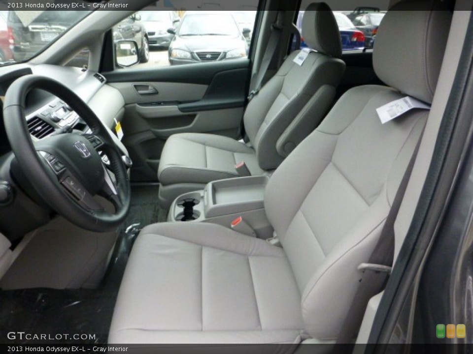 Gray Interior Front Seat for the 2013 Honda Odyssey EX-L #71318437