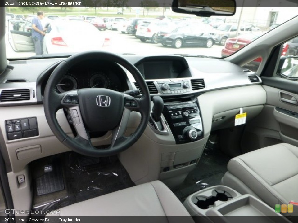 Gray Interior Dashboard for the 2013 Honda Odyssey EX-L #71318463
