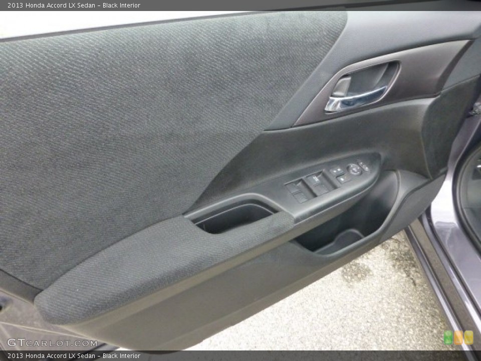 Black Interior Door Panel for the 2013 Honda Accord LX Sedan #71318647