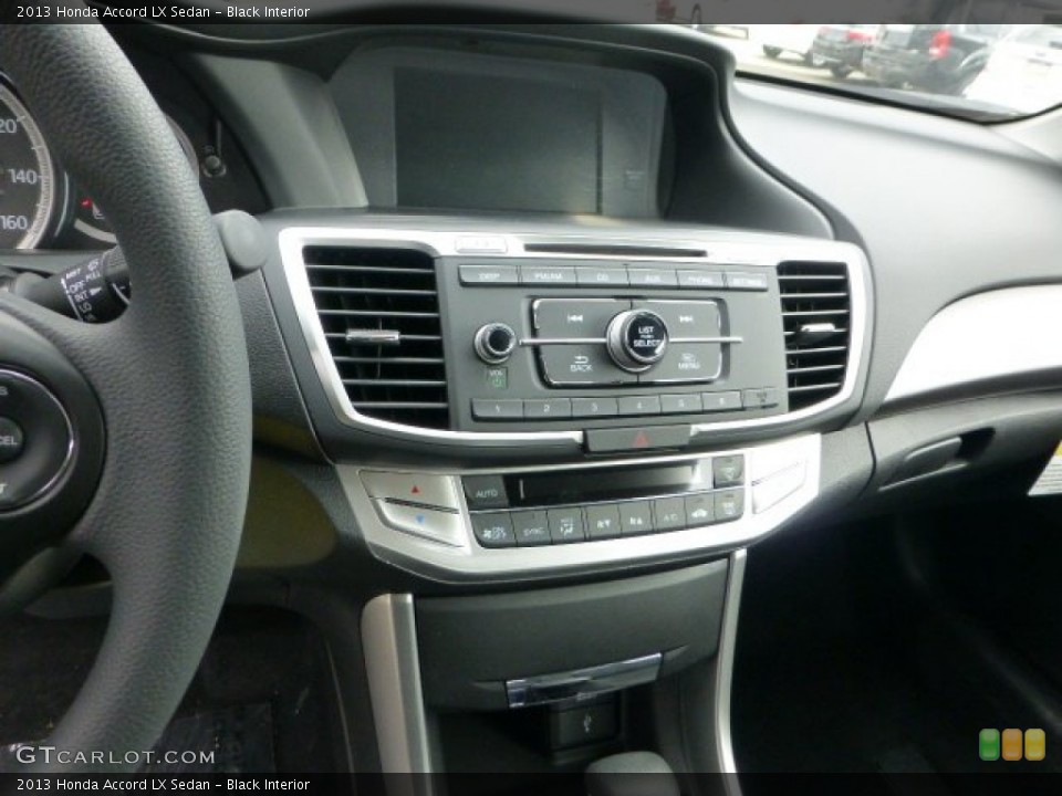 Black Interior Controls for the 2013 Honda Accord LX Sedan #71318683