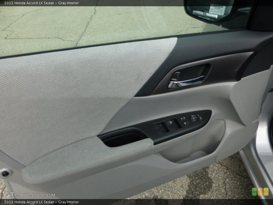 Gray Interior Door Panel for the 2013 Honda Accord LX Sedan #71318821