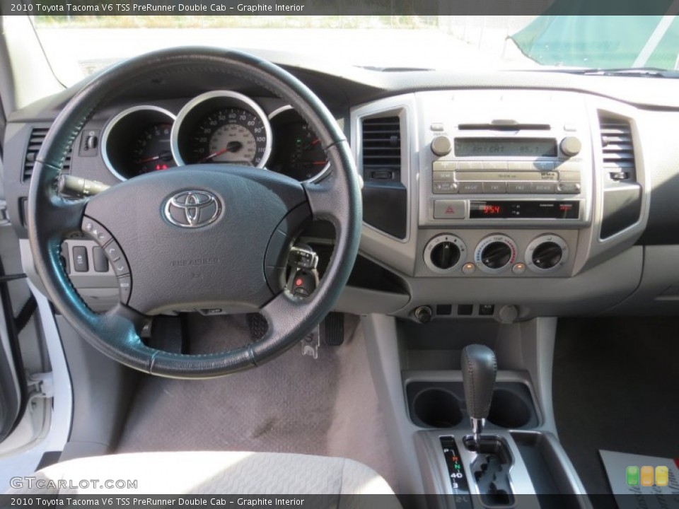 Graphite Interior Dashboard for the 2010 Toyota Tacoma V6 TSS PreRunner Double Cab #71327784