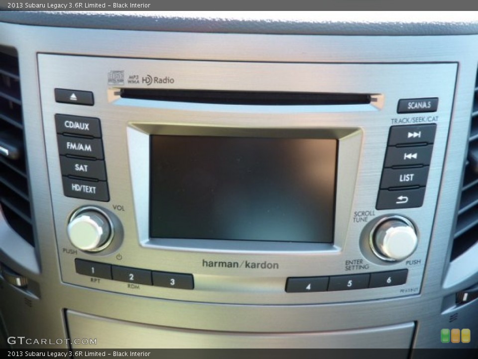 Black Interior Controls for the 2013 Subaru Legacy 3.6R Limited #71328835