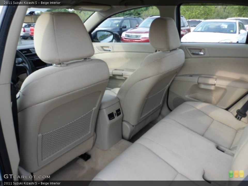 Beige Interior Photo for the 2011 Suzuki Kizashi S #71330144