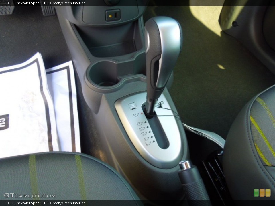 Green/Green Interior Transmission for the 2013 Chevrolet Spark LT #71331594