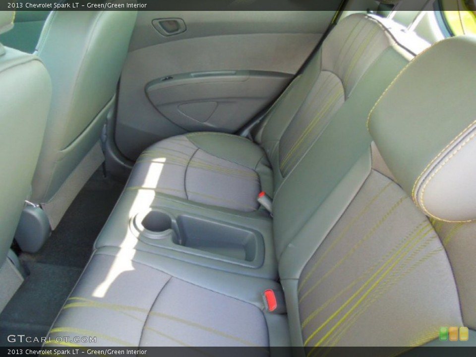 Green/Green Interior Rear Seat for the 2013 Chevrolet Spark LT #71331618