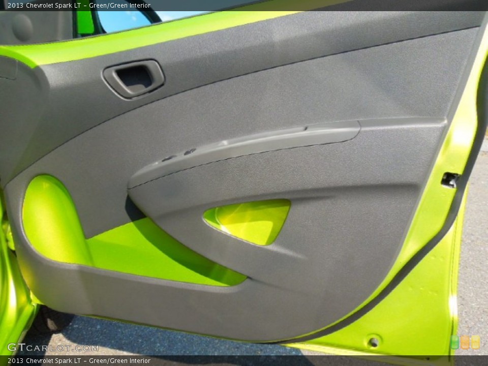 Green/Green Interior Door Panel for the 2013 Chevrolet Spark LT #71331663