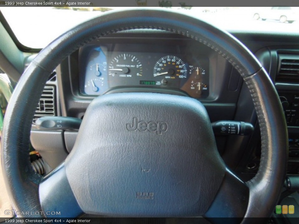 Agate Interior Steering Wheel for the 1999 Jeep Cherokee Sport 4x4 #71331762