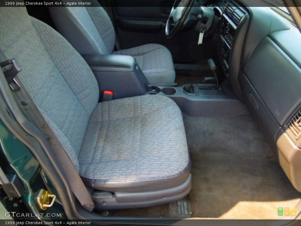 Agate Interior Front Seat for the 1999 Jeep Cherokee Sport 4x4 #71331804