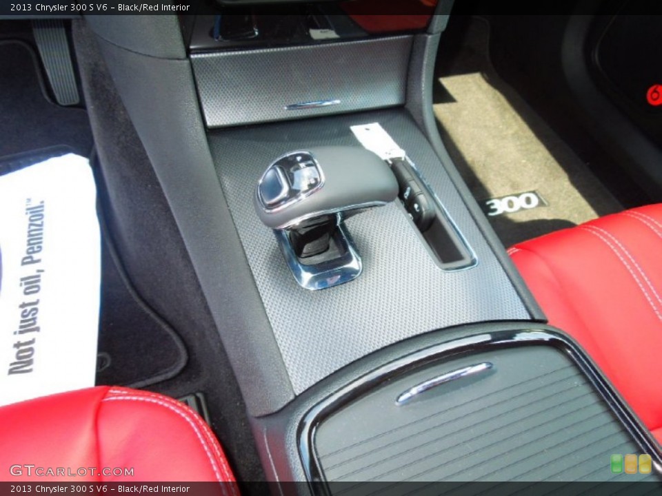 Black/Red Interior Transmission for the 2013 Chrysler 300 S V6 #71332827