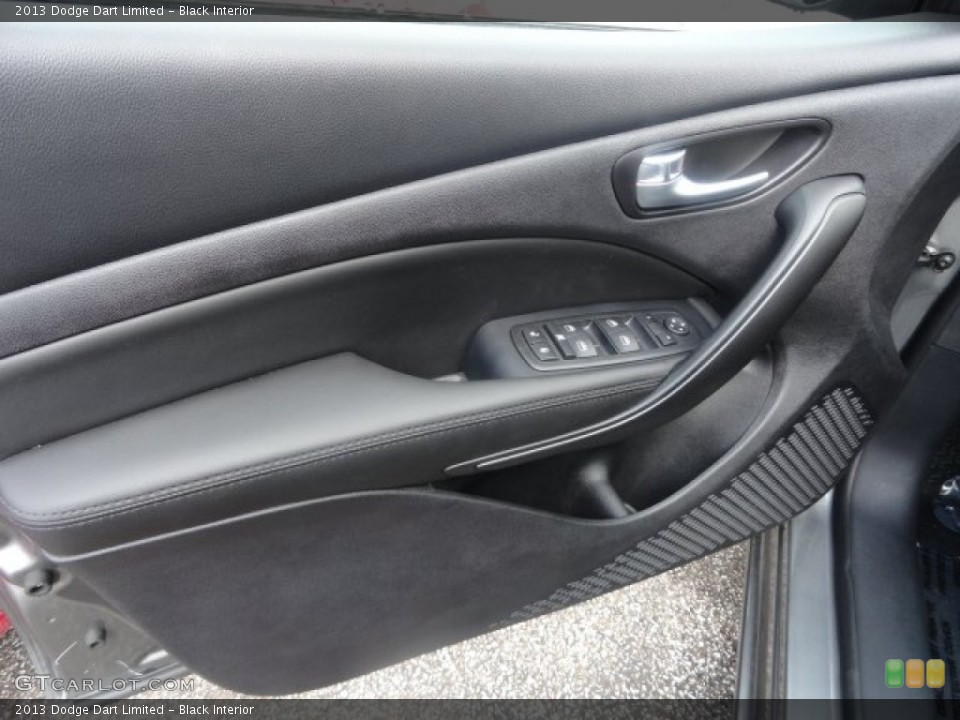 Black Interior Door Panel for the 2013 Dodge Dart Limited #71334435