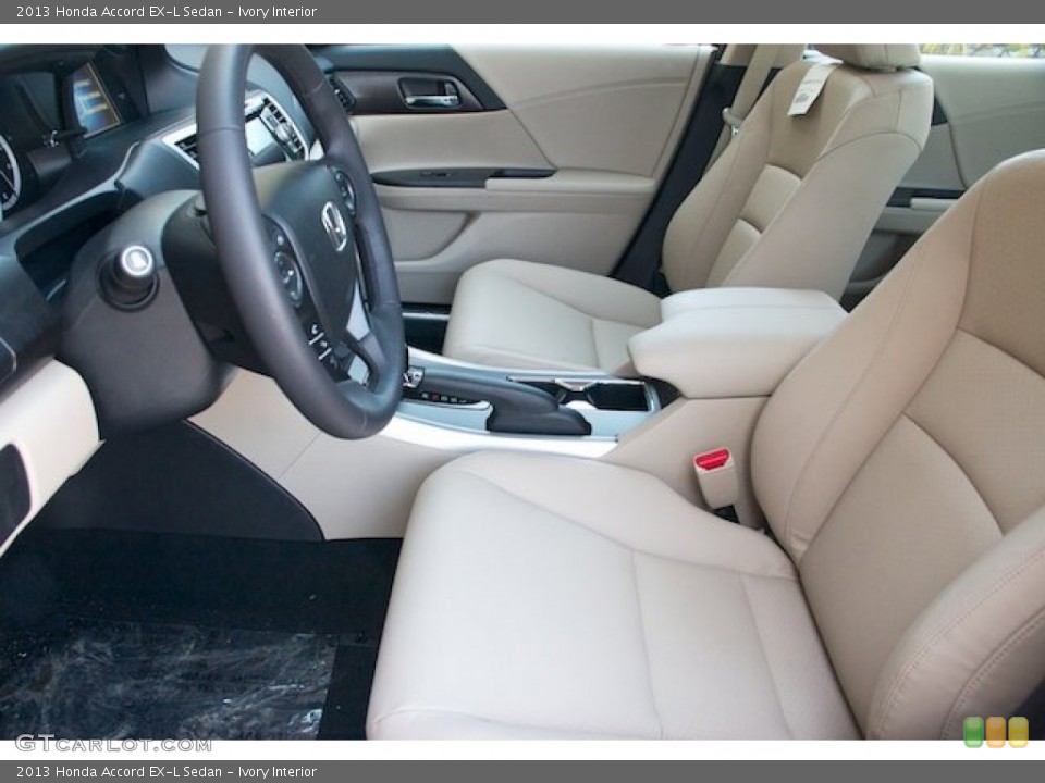Ivory Interior Photo for the 2013 Honda Accord EX-L Sedan #71334642