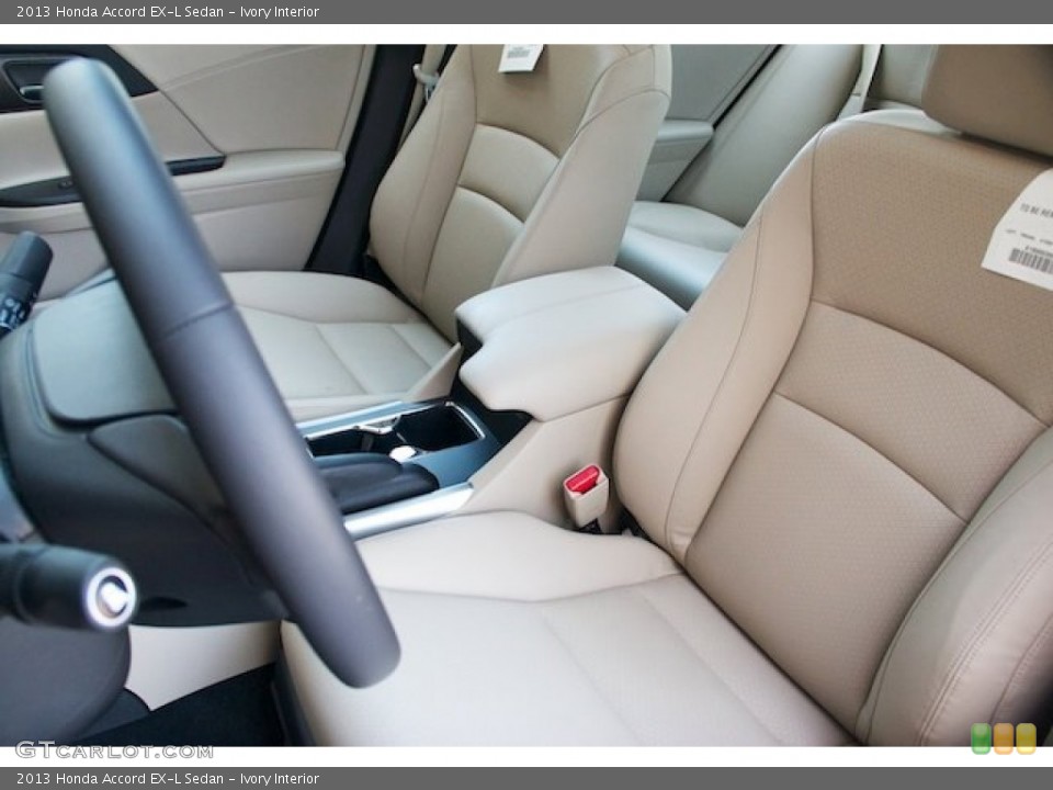 Ivory Interior Front Seat for the 2013 Honda Accord EX-L Sedan #71334654