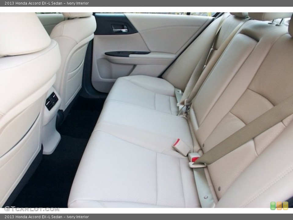 Ivory Interior Rear Seat for the 2013 Honda Accord EX-L Sedan #71334660