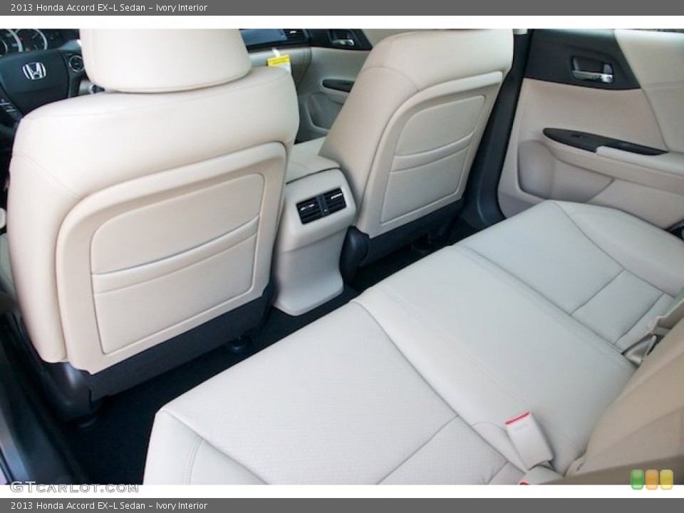 Ivory Interior Rear Seat for the 2013 Honda Accord EX-L Sedan #71334666