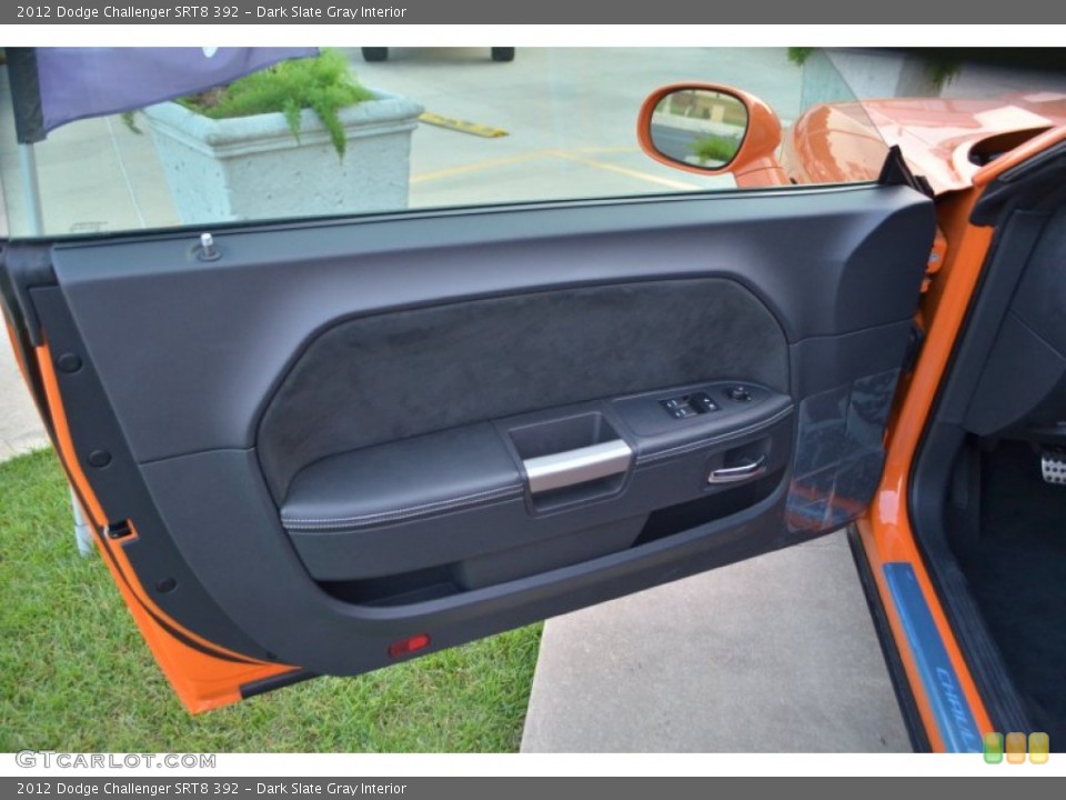 Dark Slate Gray Interior Door Panel for the 2012 Dodge Challenger SRT8 392 #71335951