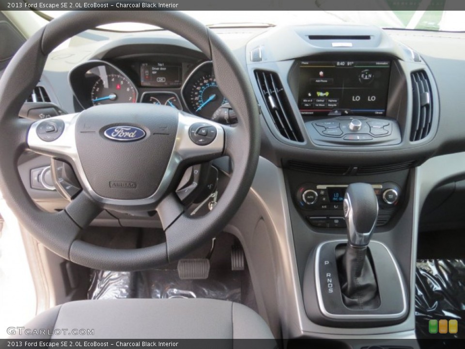 Charcoal Black Interior Dashboard for the 2013 Ford Escape SE 2.0L EcoBoost #71337998