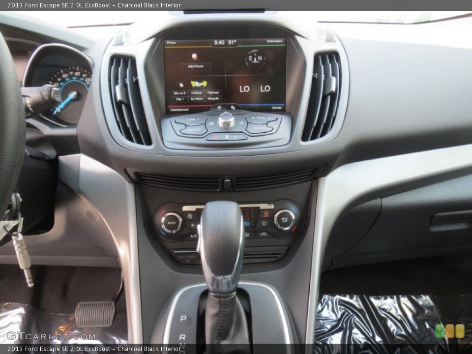 Charcoal Black Interior Controls for the 2013 Ford Escape SE 2.0L EcoBoost #71338007