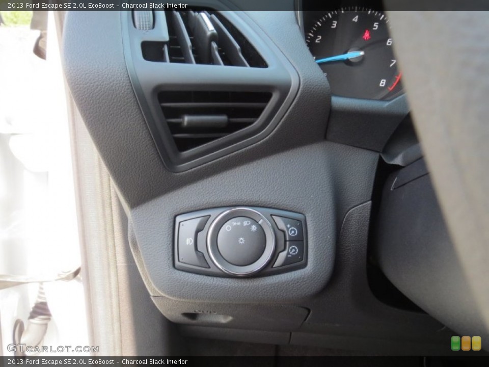 Charcoal Black Interior Controls for the 2013 Ford Escape SE 2.0L EcoBoost #71338058