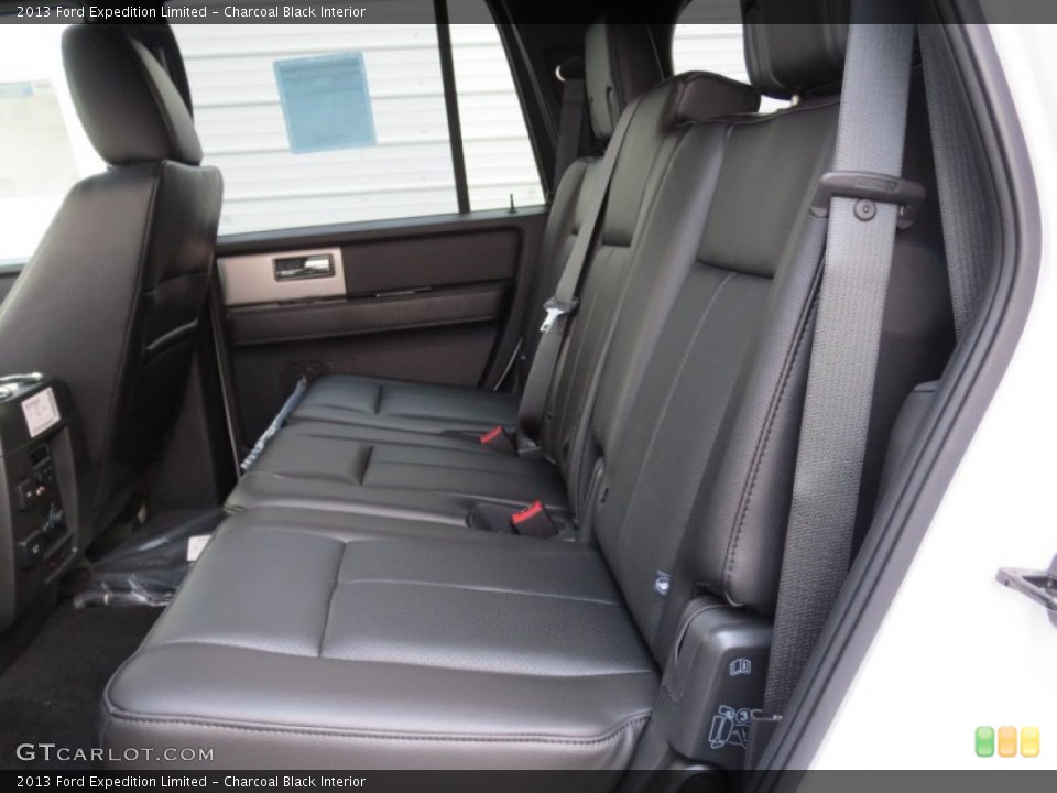 Charcoal Black Interior Rear Seat for the 2013 Ford Expedition Limited #71338853